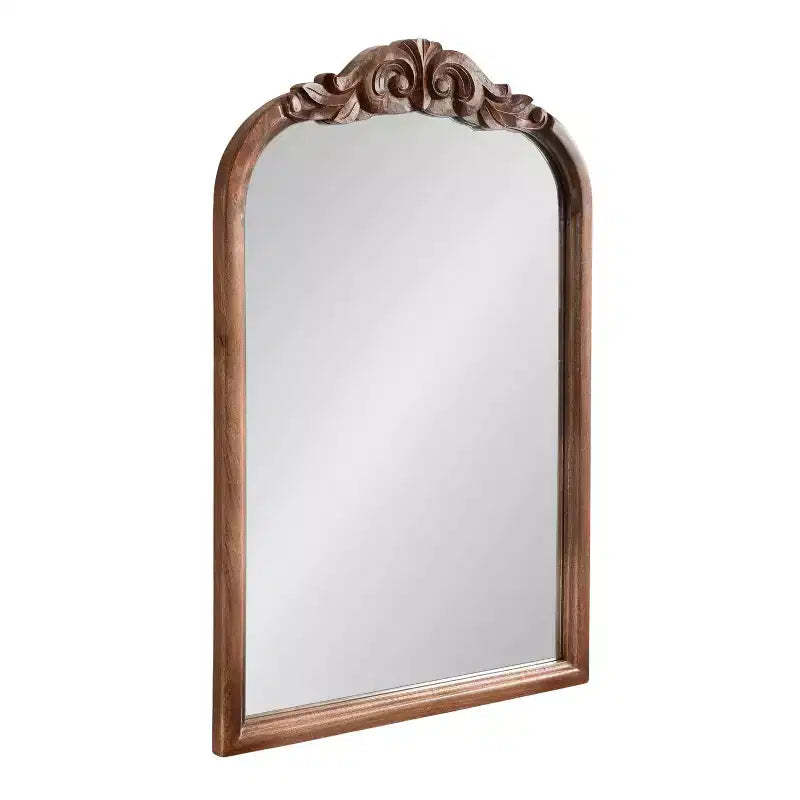 Kate & Laurel All Things Decor 24x36 Arendahl Wood Arch Mirror