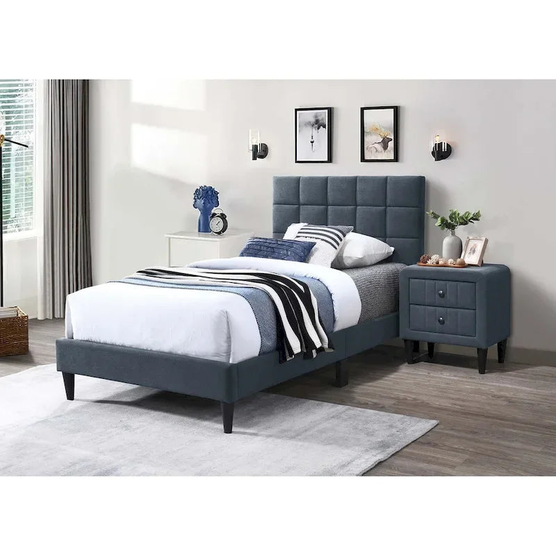 Poundex Twin Bed