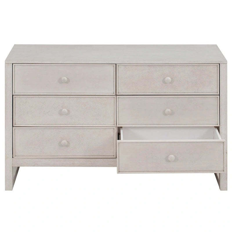 47.8 L Rustic Wooden Dresser Chest of Drawers for Bedroom