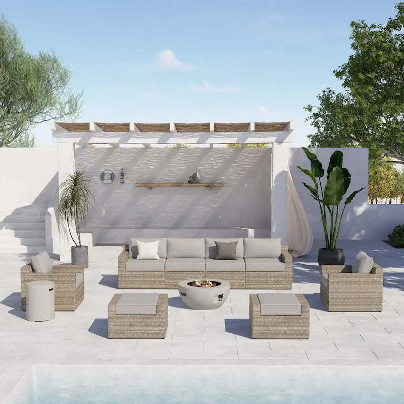 Vantura 10-Piece Fire Seating Set