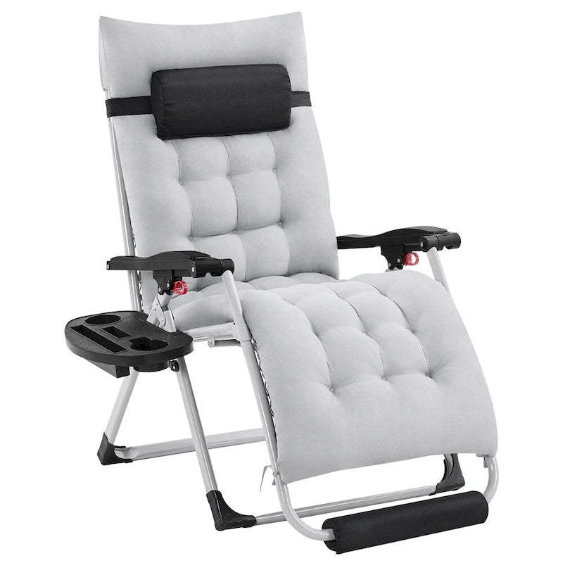 Yaheetech 26in Zero Gravity Recliner with Cotton-padded Mattress
