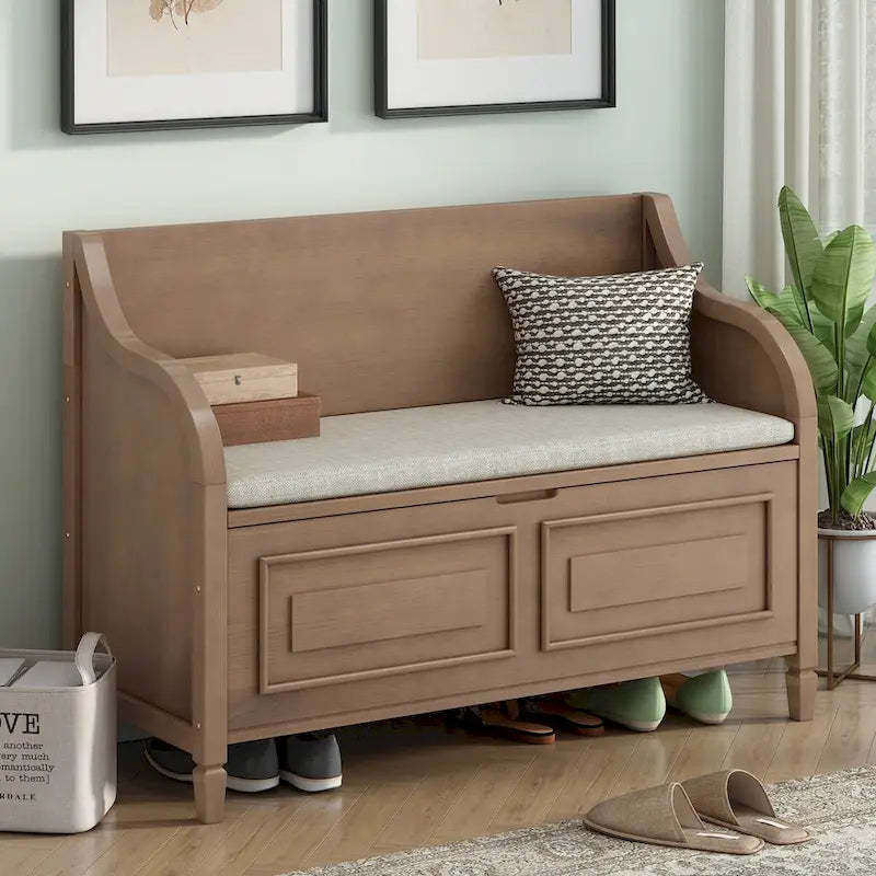 Entryway Multifunctional Storage Bench