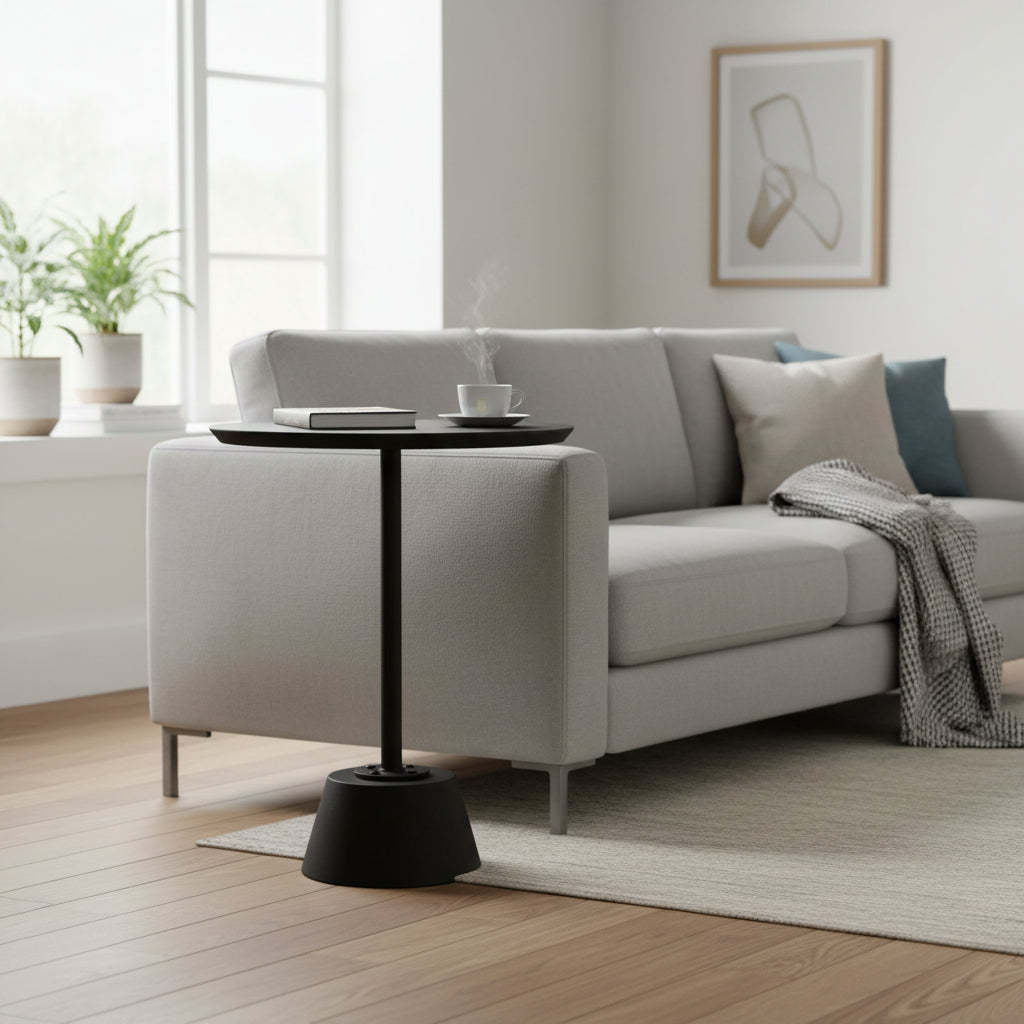 Pedestal Table with Detailing - 24 H x 20 W x 20 D