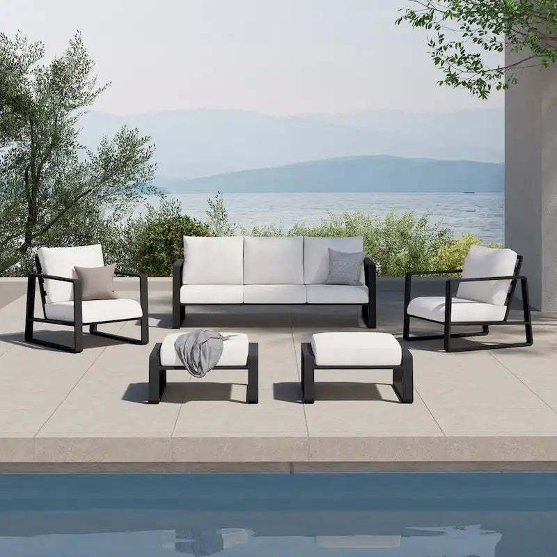 Melbourne 5-piece Chair Group