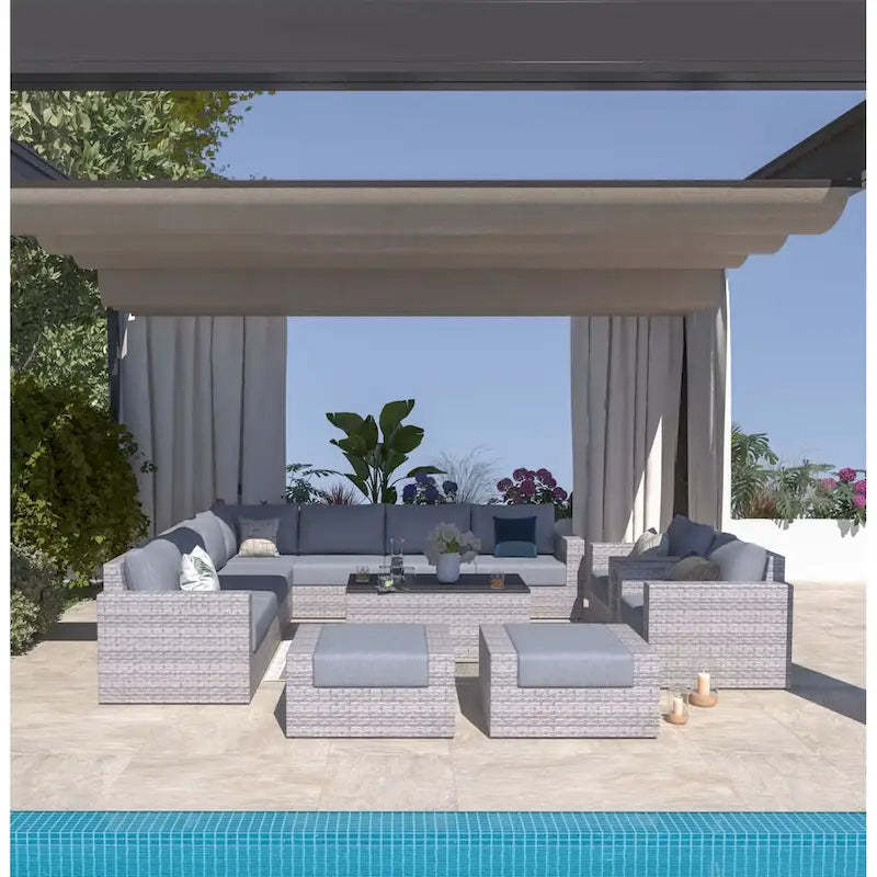 Avalon Bay 12-piece Deep Seating Set