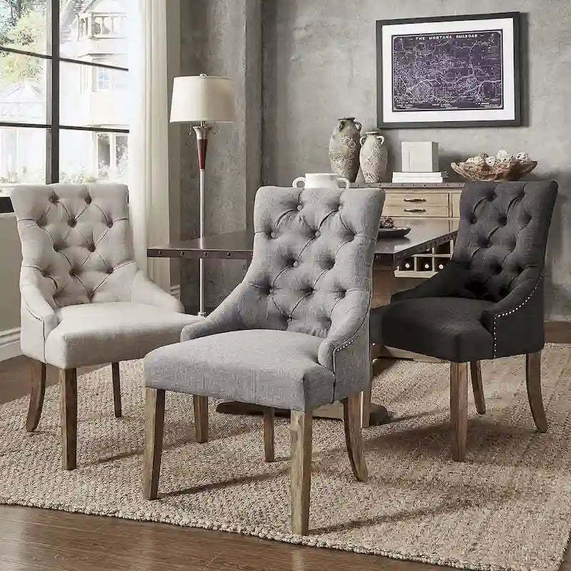 Benchwright Curved Back Hostess Chairs (Set of 2) by iNSPIRE Q Artisan