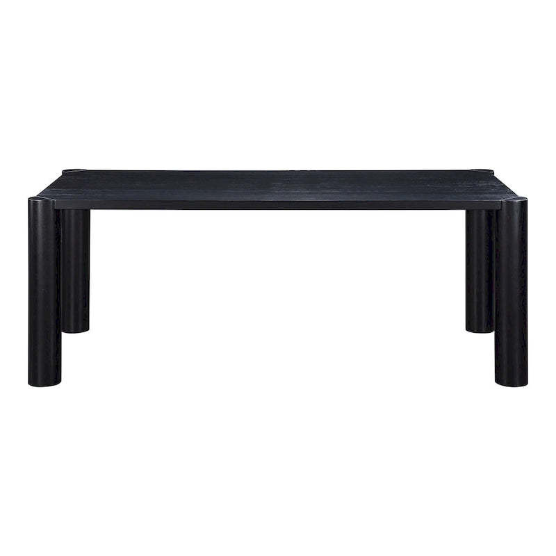 Aurelle Home Posy Modern Solid Oak Dinning Table