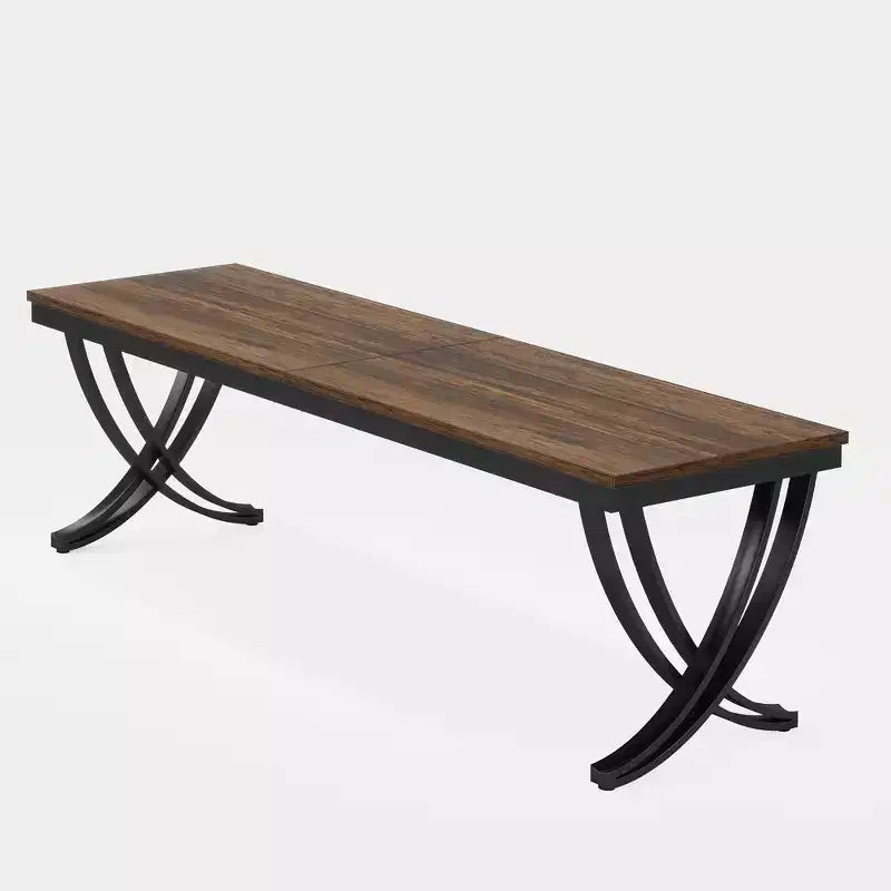 Lantine 78.7-Inch 2-Person Computer Desk for Home Office