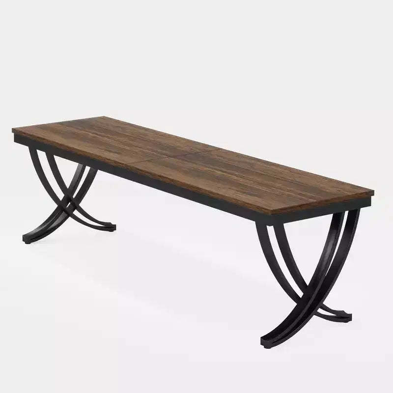 Lantine 78.7-Inch 2-Person Computer Desk for Home Office