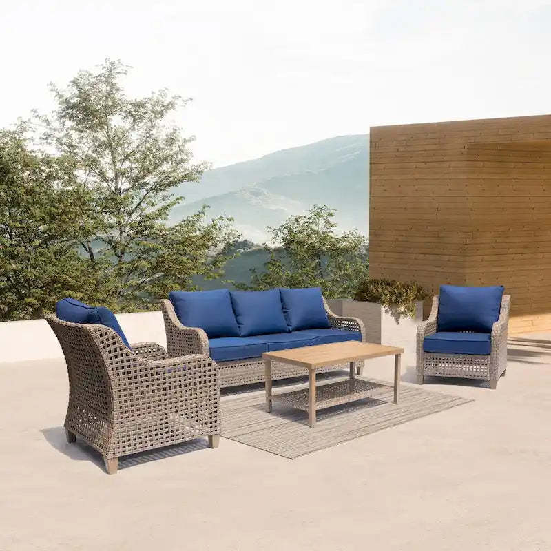 Parker 4-Piece Deep Seating Set