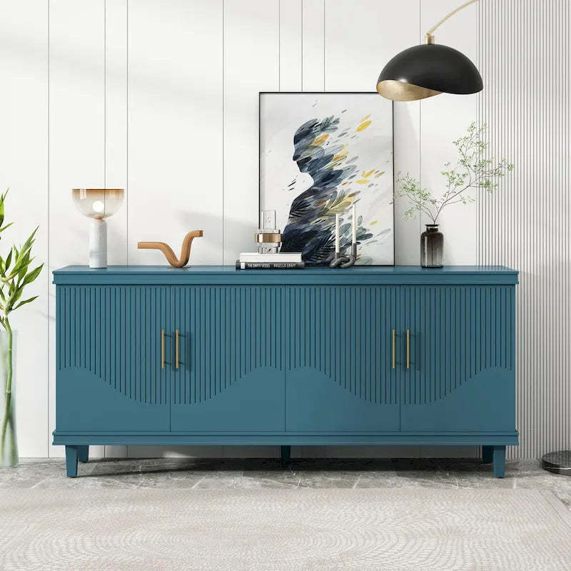 4-Door Cabinet,for Living Room,Kitchen,Bedroom