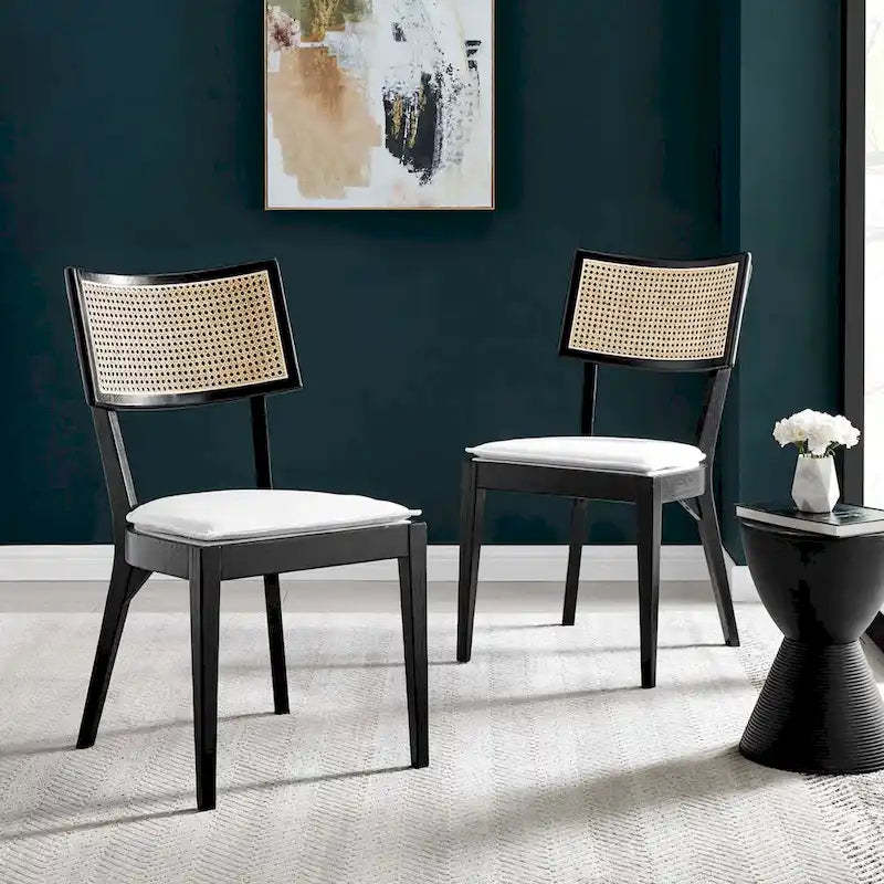 Caledonia Wood Dining Chair Set of 2