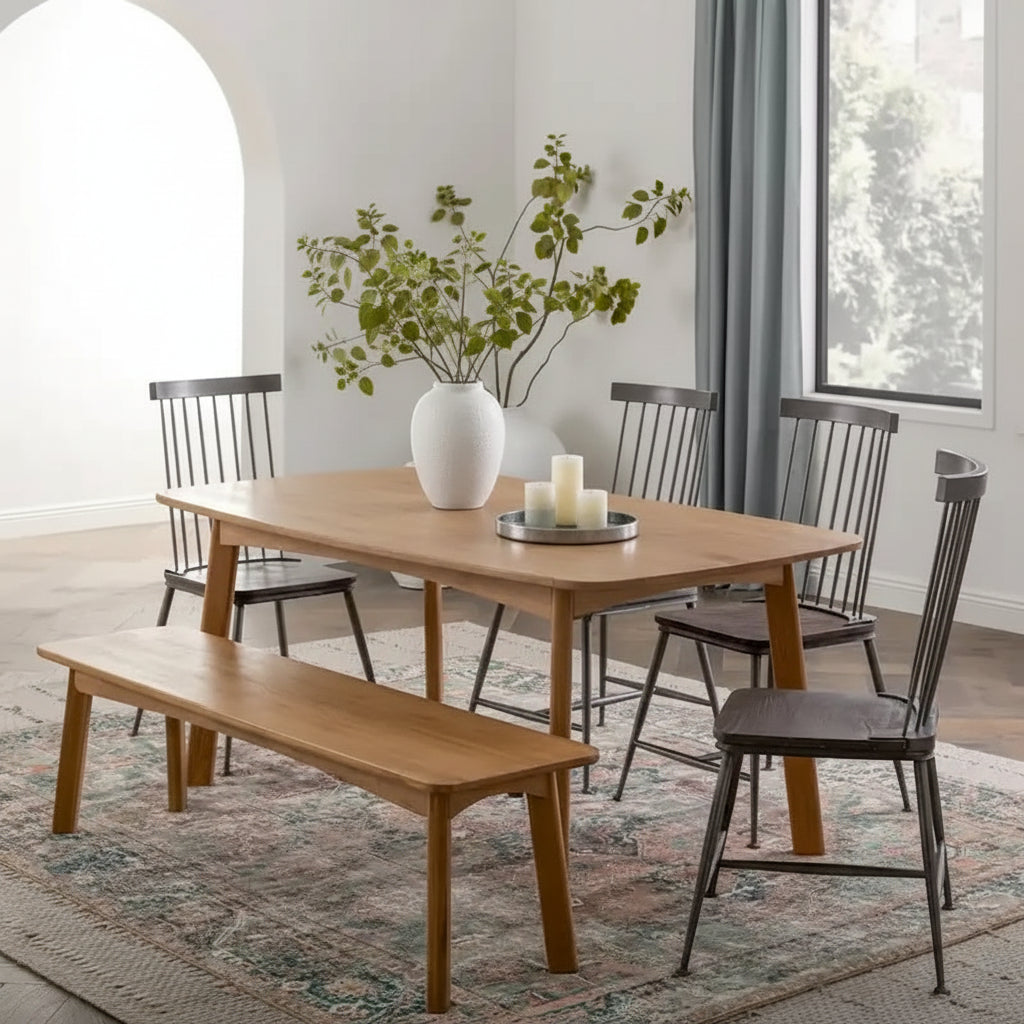 Hebgen Solid Oak Dining Table