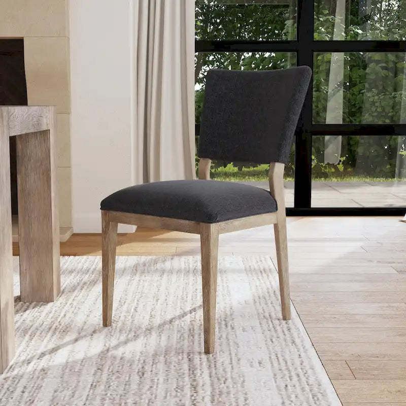 Classic Home Phillip Upholstered Dining Chair (Set of 2)
