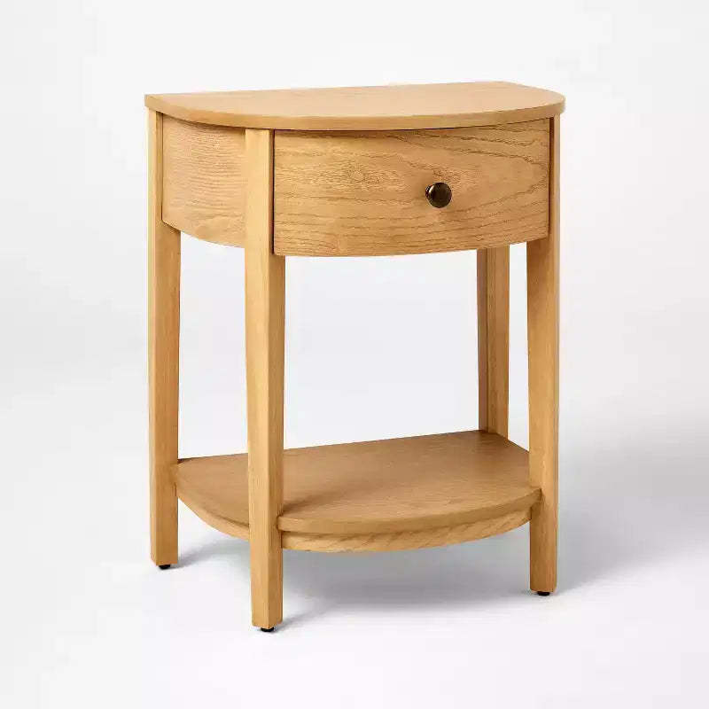 Harriett Nightstand Natural Wood - Threshold designed with Studio McGee
