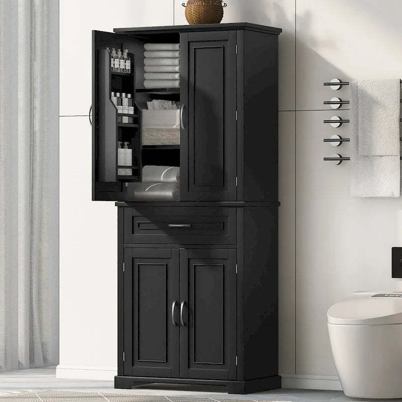 Bathroom Storage Cabinet with Adjustable Shelf