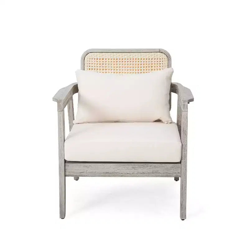 Christopher Knight Home Ursa Outdoor Patio Club Chair Acacia Wood