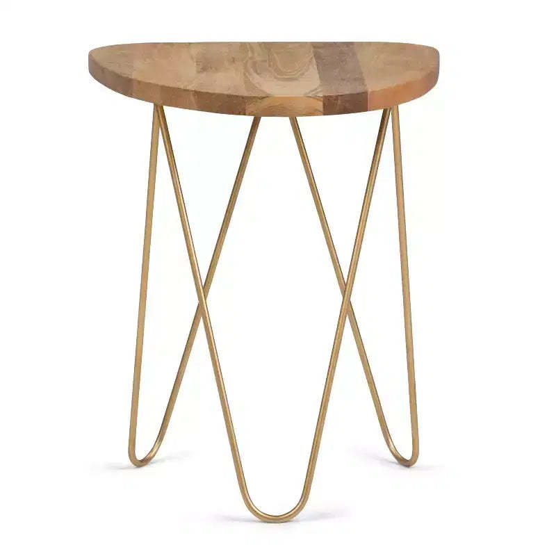 Tillman Metal and Wood Accent Table