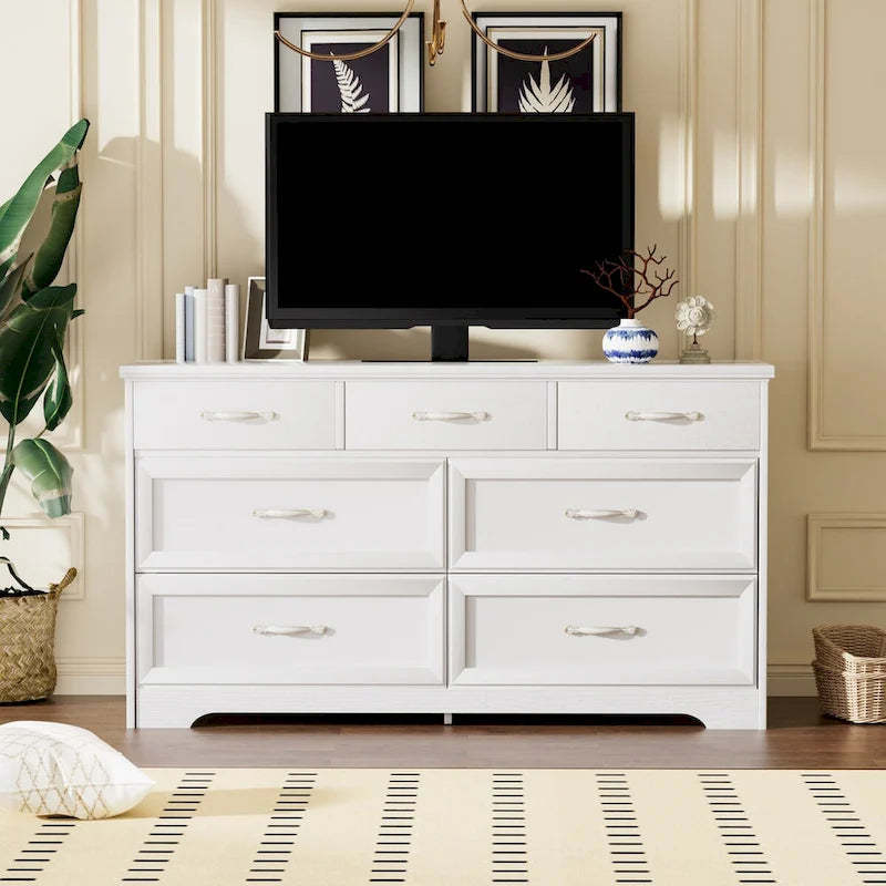 Modern 7 Drawers Dresser