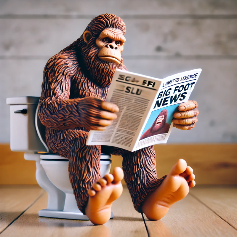 Bigfoot Toilet Mate
