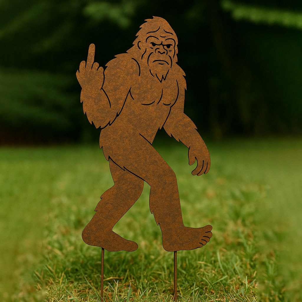 Funny French Bulldog Metal Silhouette Art Decor