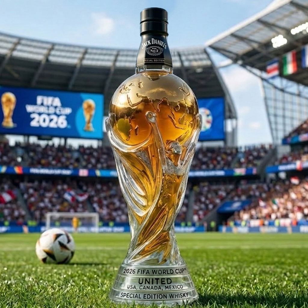 2026 FIFA World Cup Special Edition Whisky Bottle