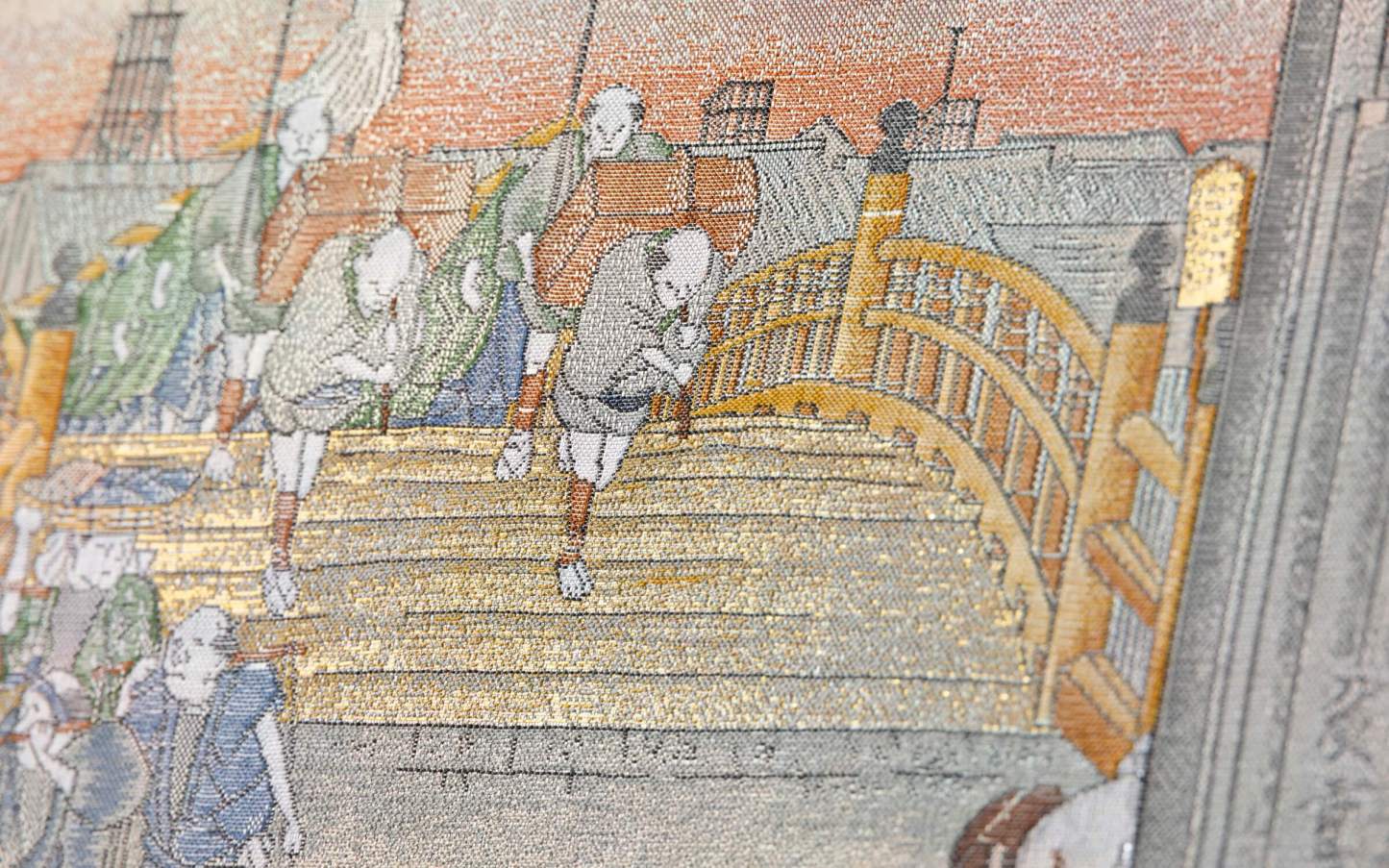 Morning Scene at Nihonbashi Bridge