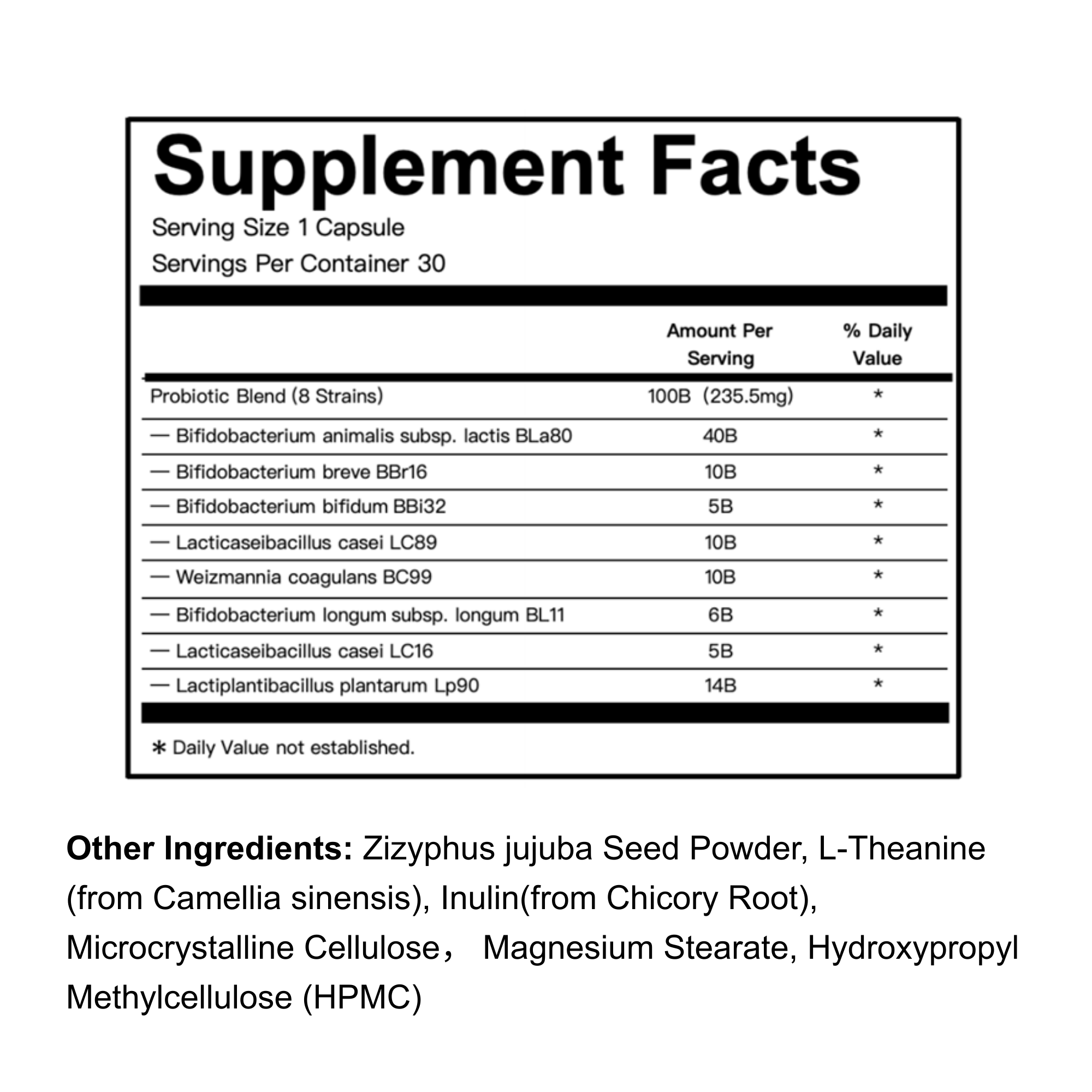 G-Serein Daily Cortisol Management Stress Release Probiotic