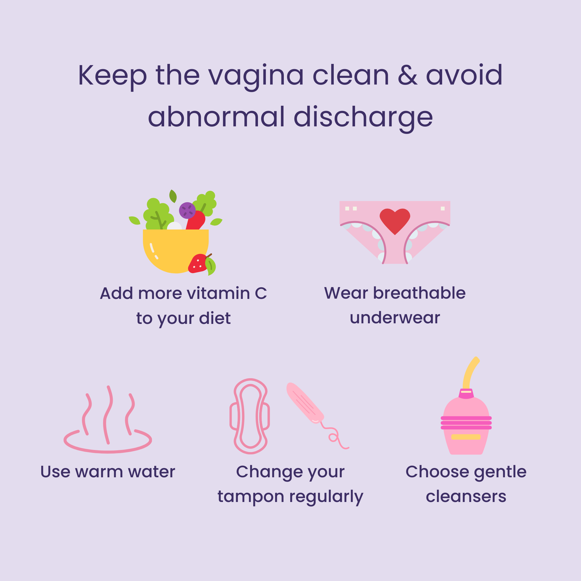 ways to support vaginal health and keep the vagina clean