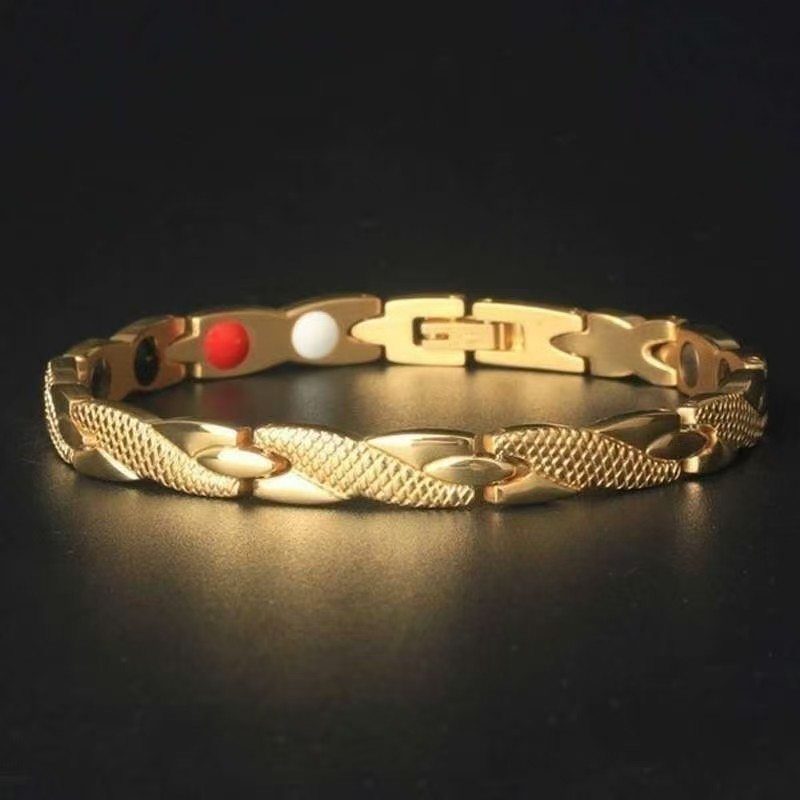 Gold Snakeskin Bracelet-stylishnooks