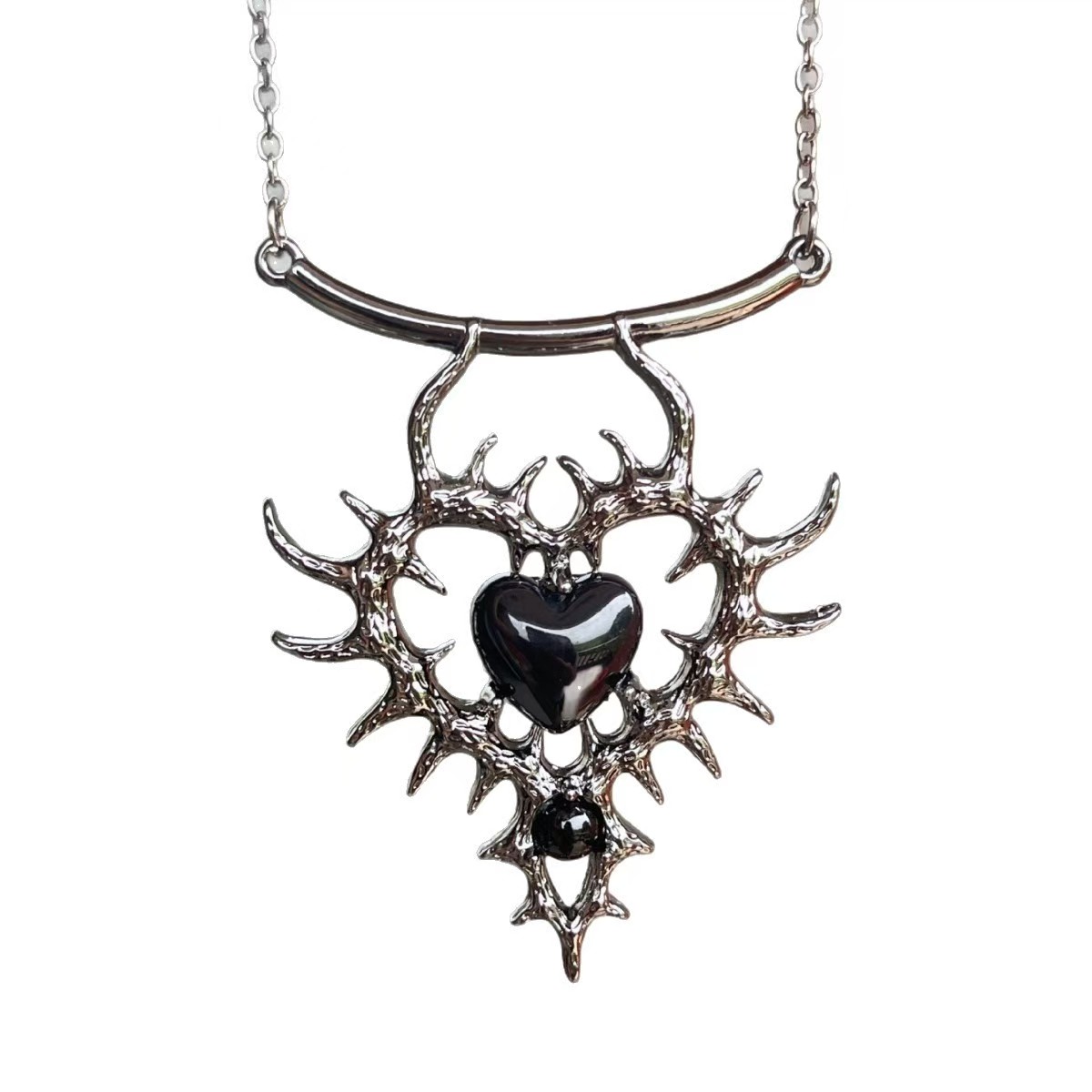 Gothic Dark Aesthetic Necklace-stylishnooks
