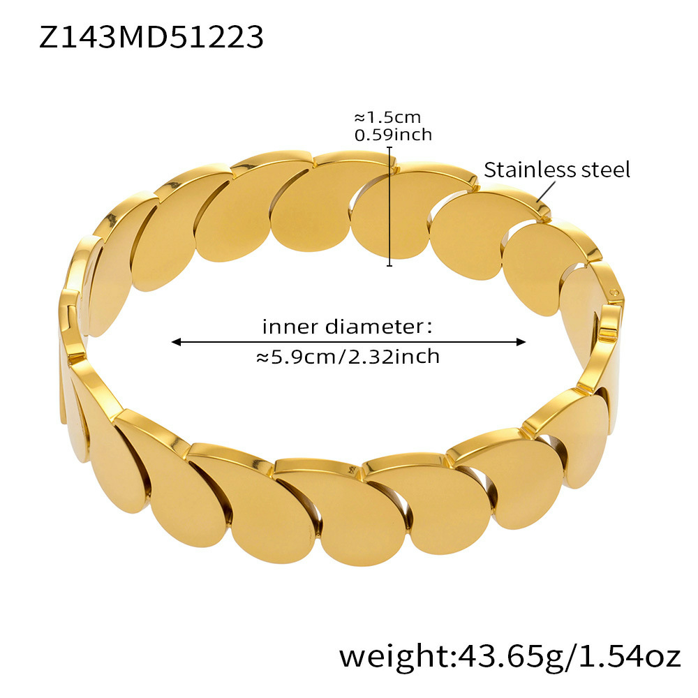 The Geometric Wheat Cuff Collection