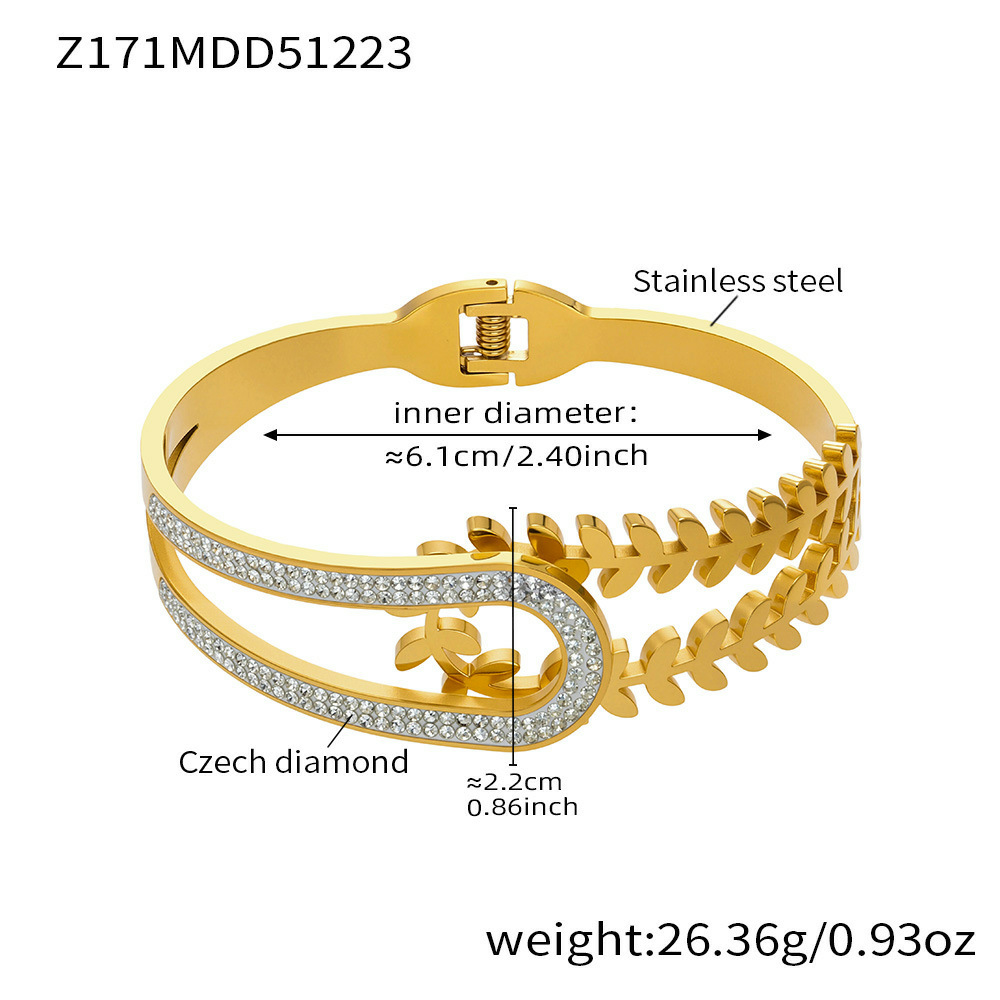 The Geometric Wheat Cuff Collection