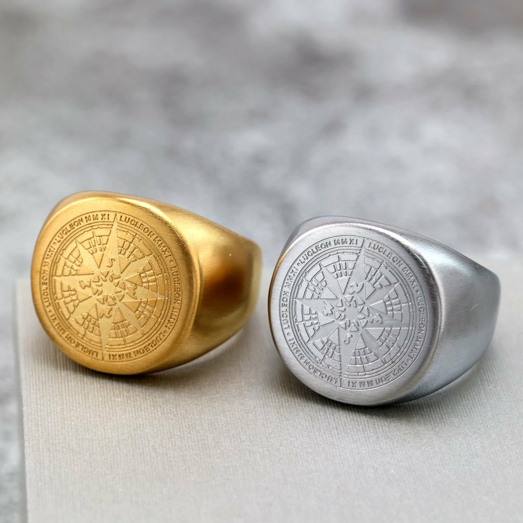 Viking Compass Ring-stylishnooks