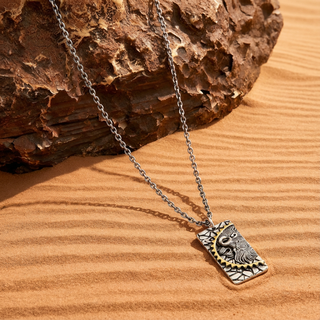 The Crown Lion Pendant