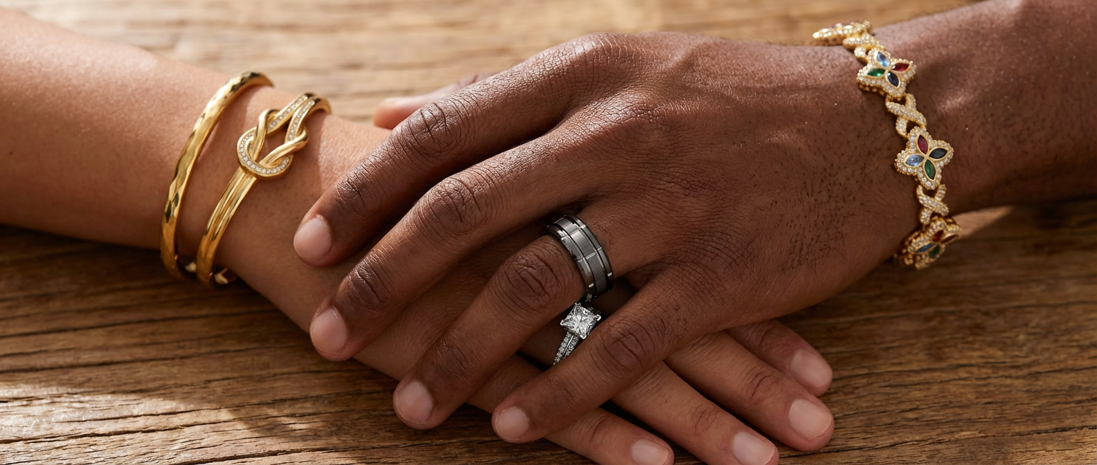 Edgy Tungsten Ring Collection