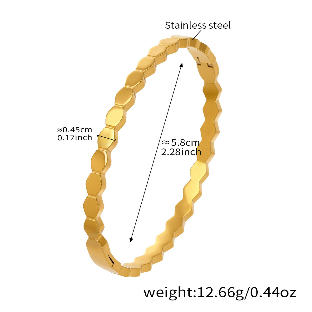 18k Gold Plated Roman Numeral Zircon Bracelet Set