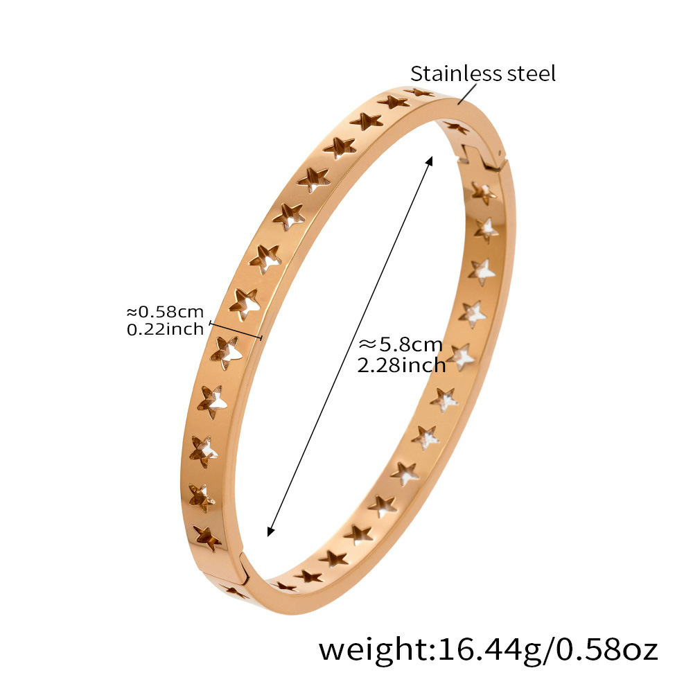 18k Gold Plated Roman Numeral Zircon Bracelet Set