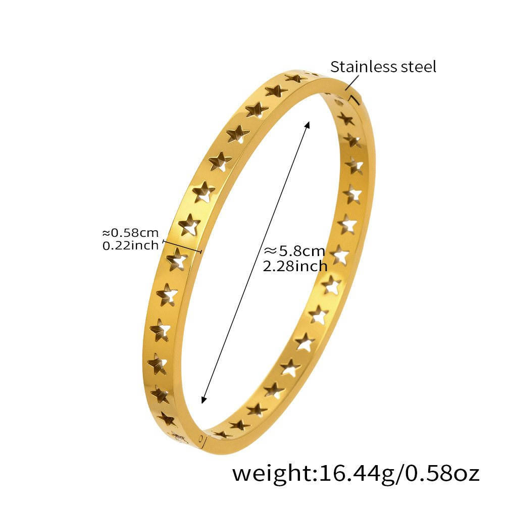 18k Gold Plated Roman Numeral Zircon Bracelet Set