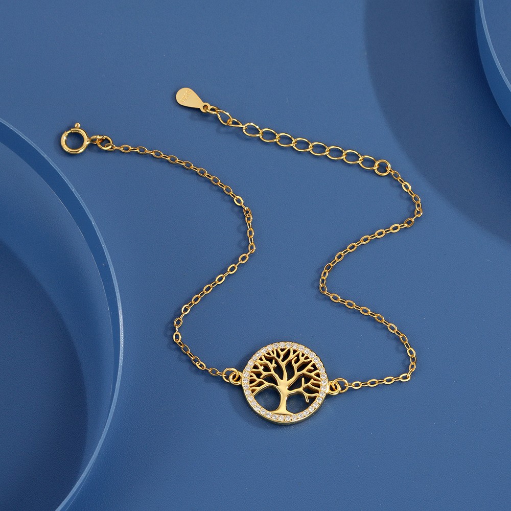 Women's-Tree of Life 925 Sterling Silver Openwork Jewelry Collection-stylishnooks