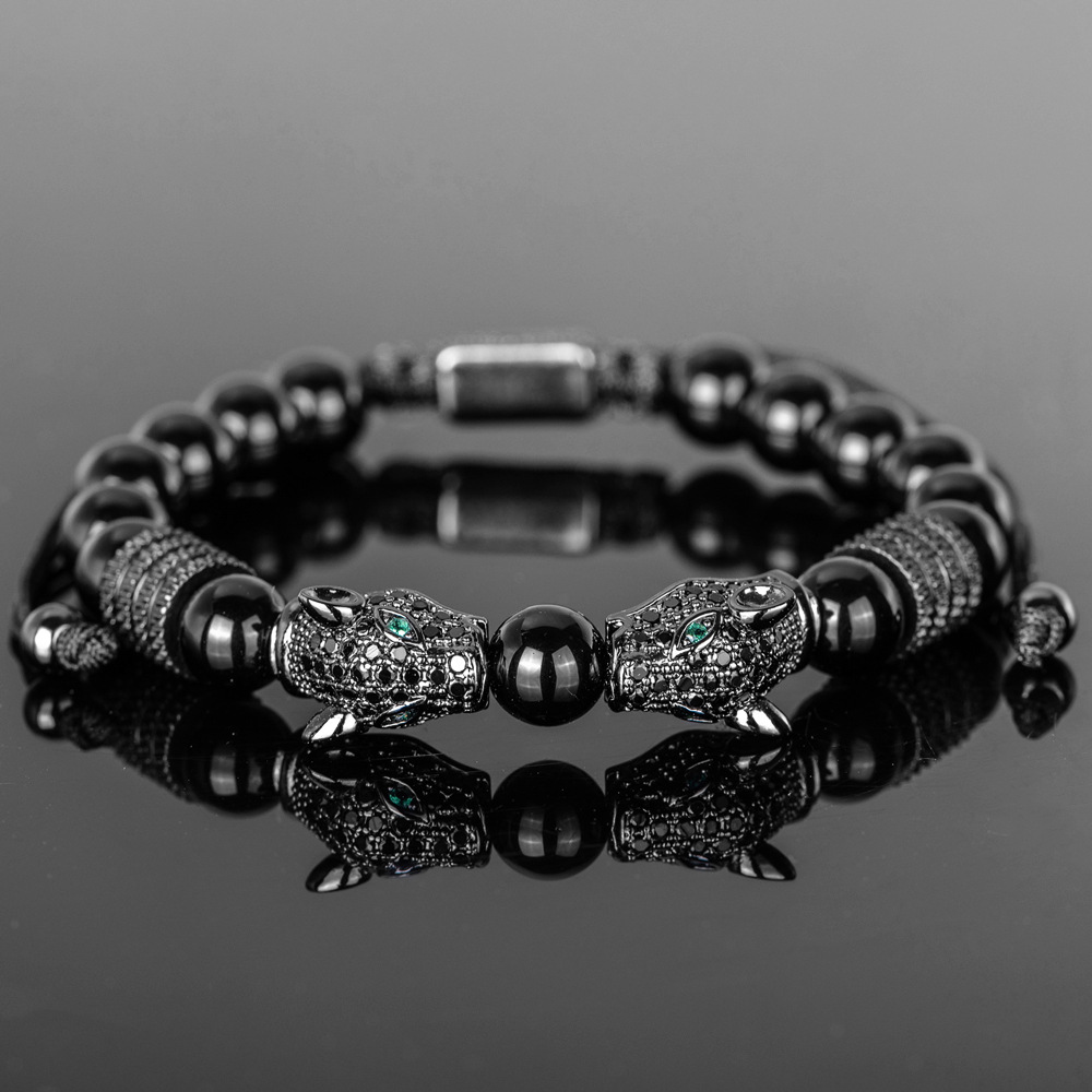 Roman Pattern Bracelet-stylishnooks