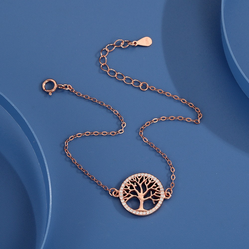 Women's-Tree of Life 925 Sterling Silver Openwork Jewelry Collection-stylishnooks