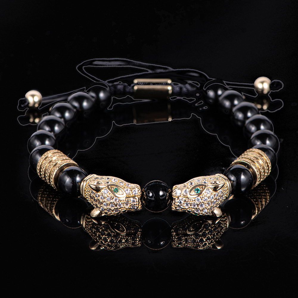 Roman Pattern Bracelet-stylishnooks