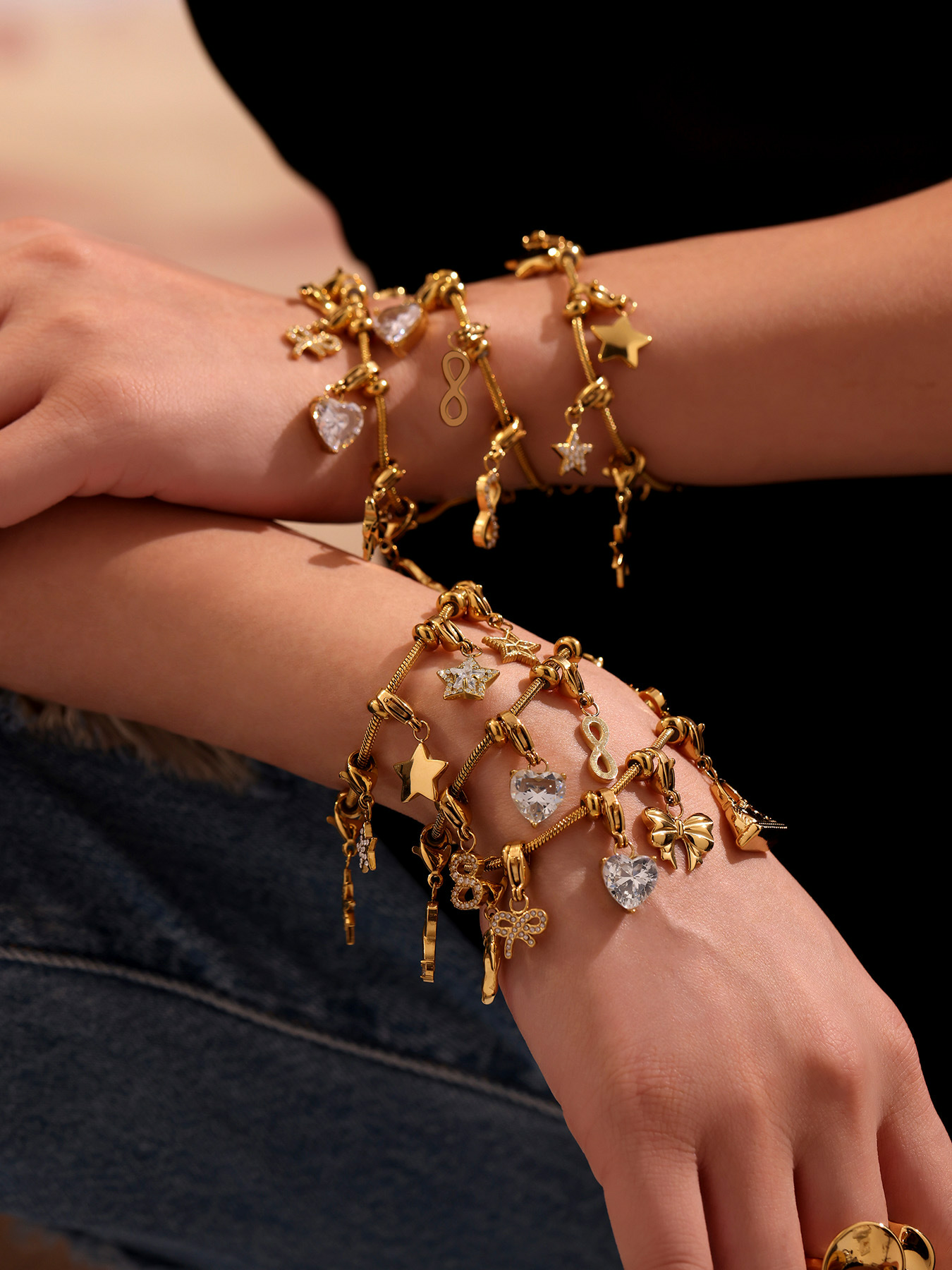 The Infinity Love Charm Bracelet