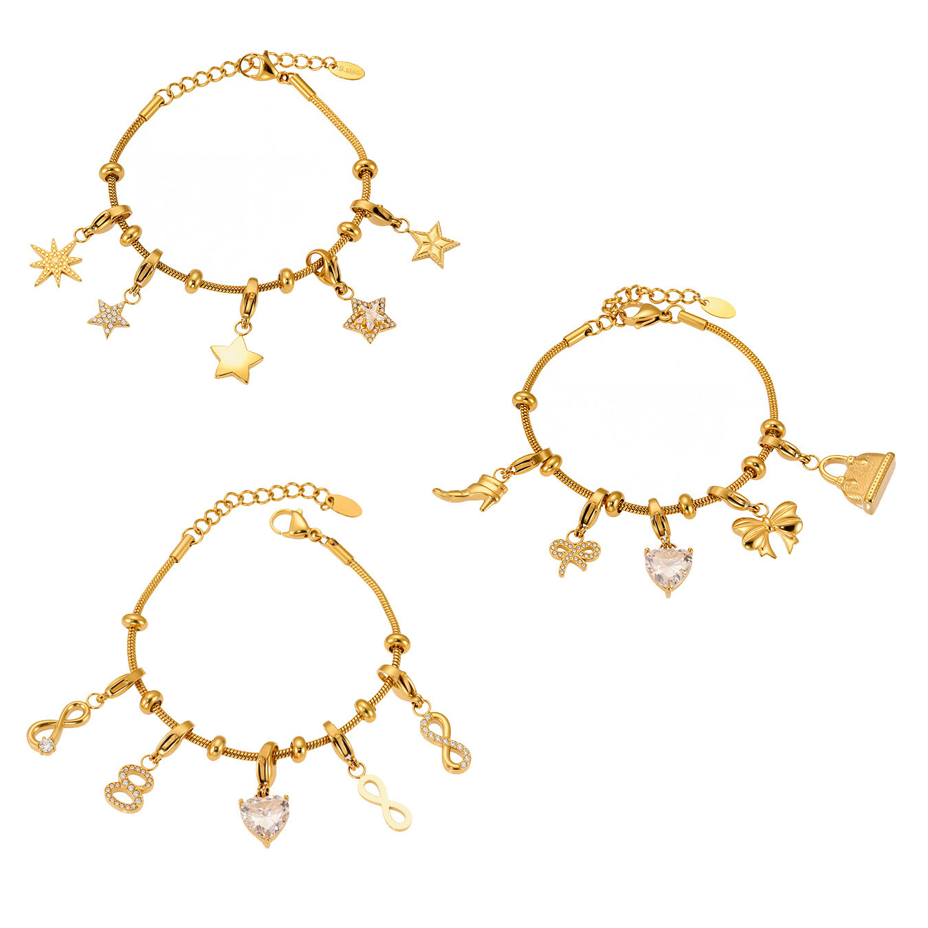 The Infinity Love Charm Bracelet