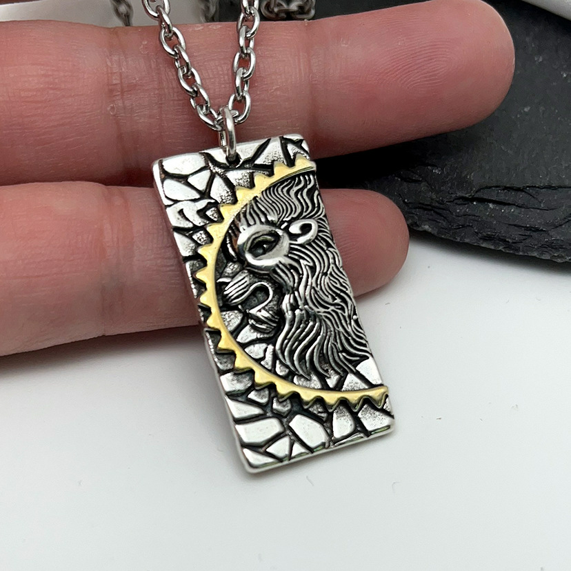 The Crown Lion Pendant