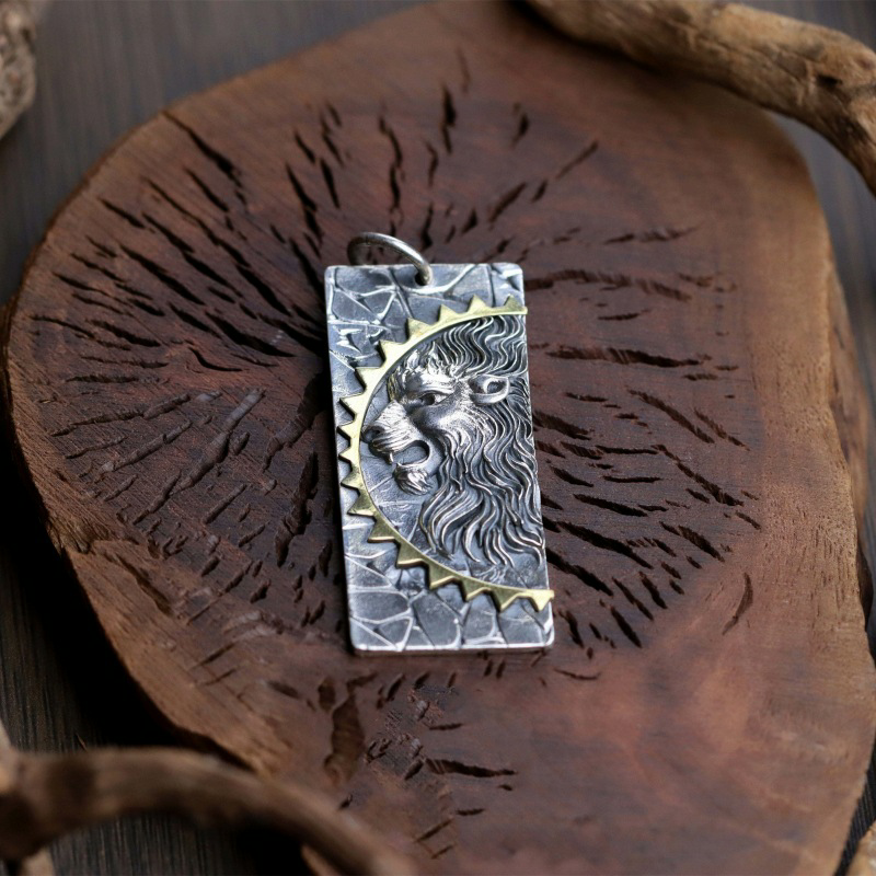 The Crown Lion Pendant