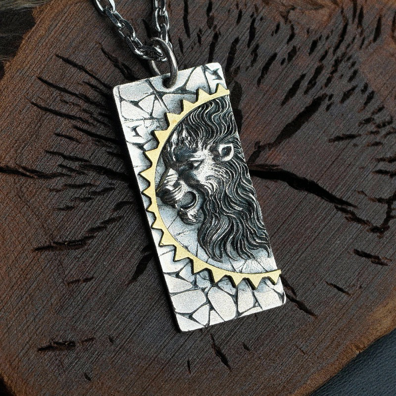 The Crown Lion Pendant