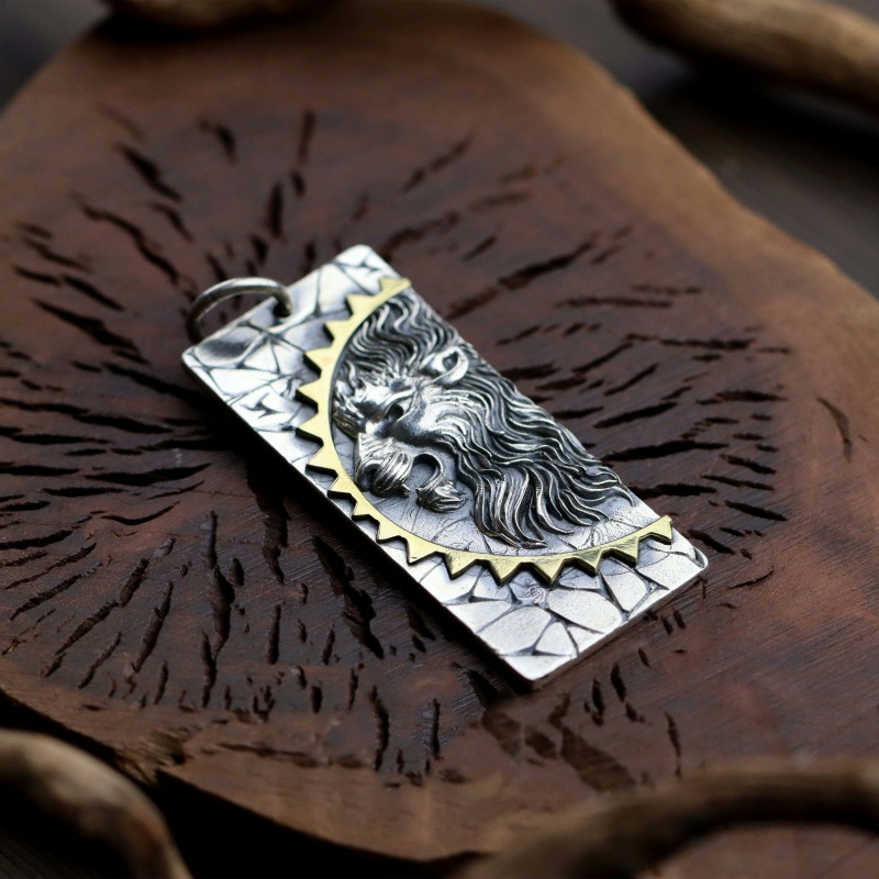 The Crown Lion Pendant