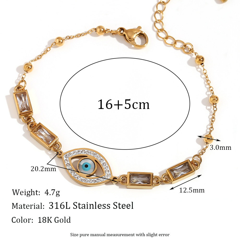 Vintage Evil Eye Protection Bracelet-stylishnooks